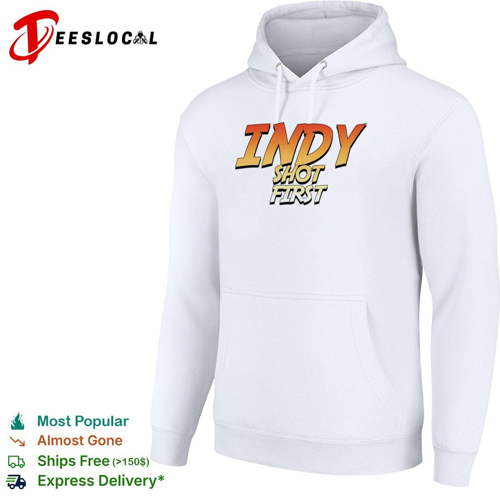 Indy graphic shot first shirt