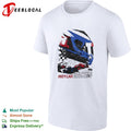 IndyCar Racing Helmet and Open Wheel Race Cars Shirt