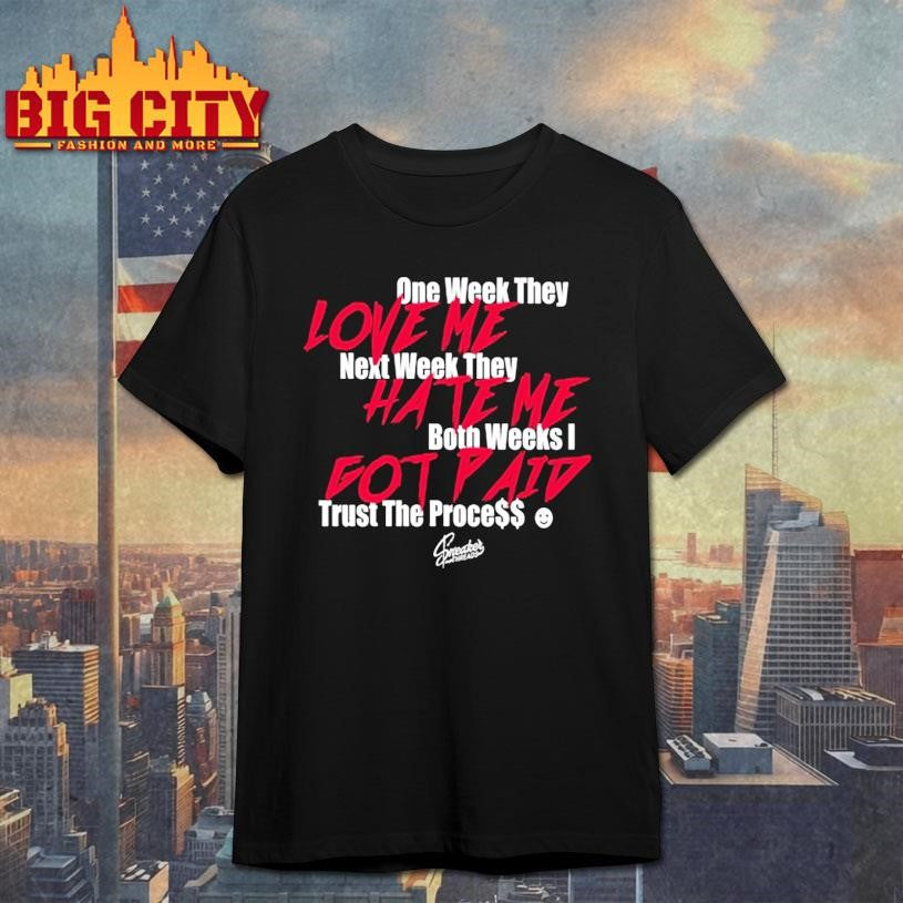 Infrared Salesman 6 Trust The Process Shirt