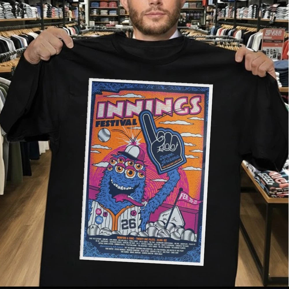 Innings Festival Arizona Tempe Arizona Poster Feb 20 – 22 2026 Shirt