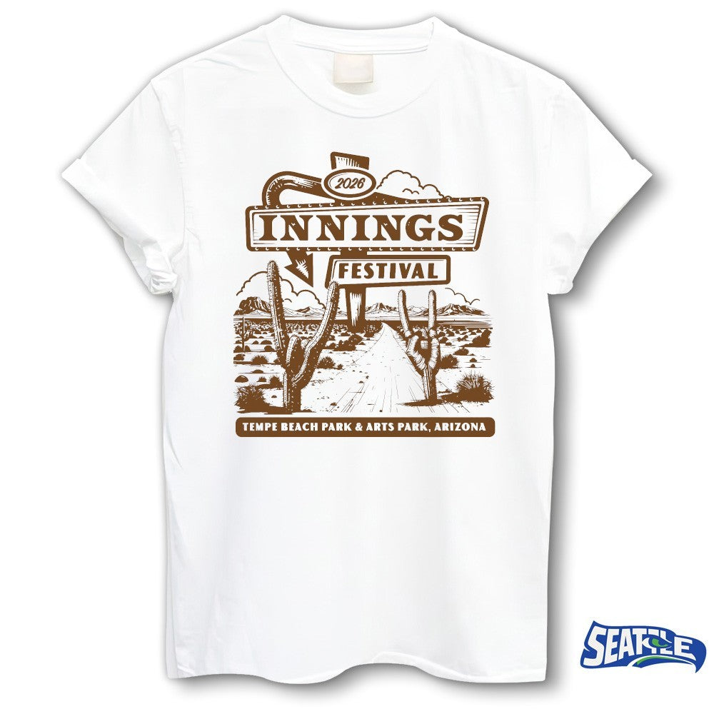 Innings Festival Merch 20256 Record Lineup Tempe Beach Park and Arts Park Arizona shirt