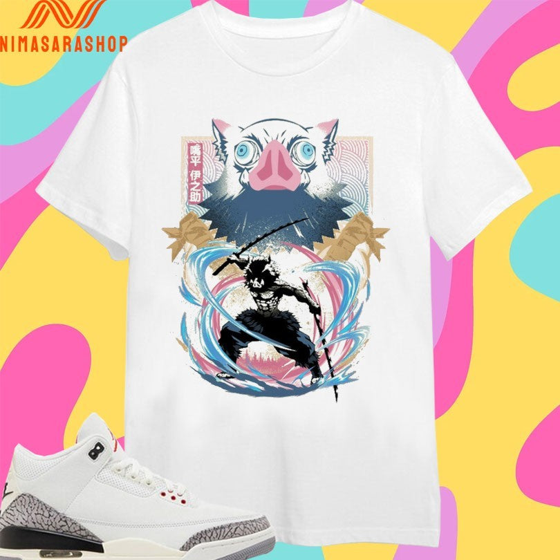 Inosuke Hashibira Wild Blade Boar Shirts