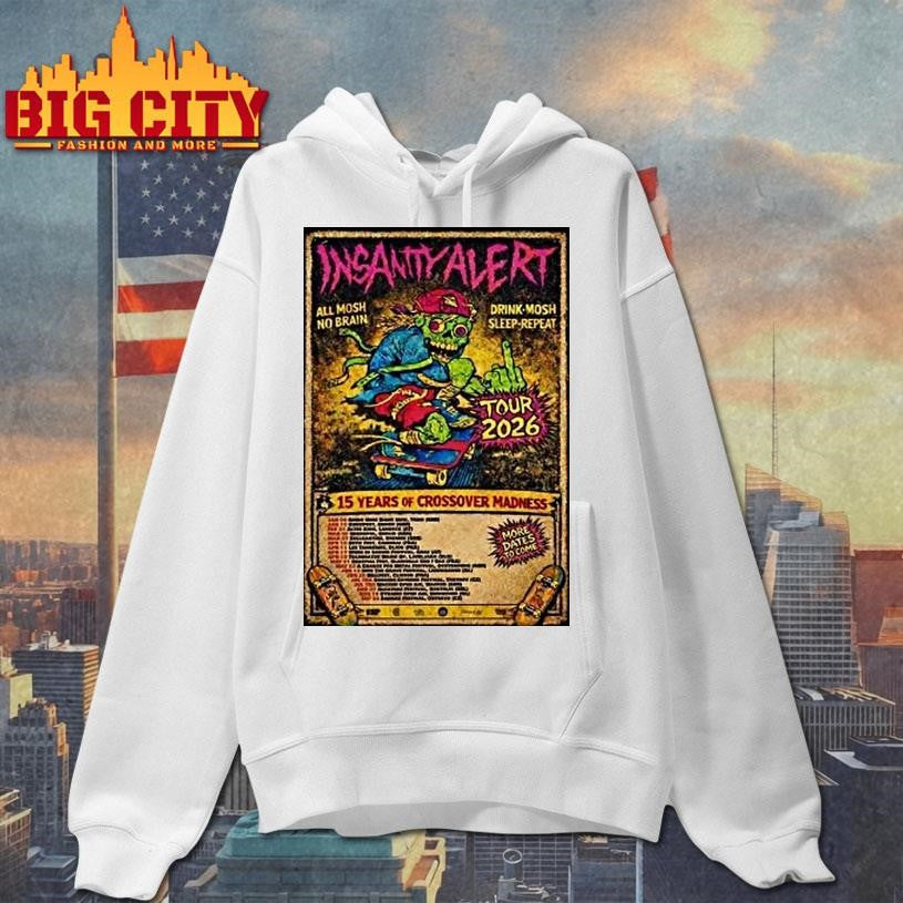 Insanity Alert 15 Years Of Crossover Madness 2026 Shirt