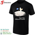 Intel astronaut same suit different frontier technology shirt