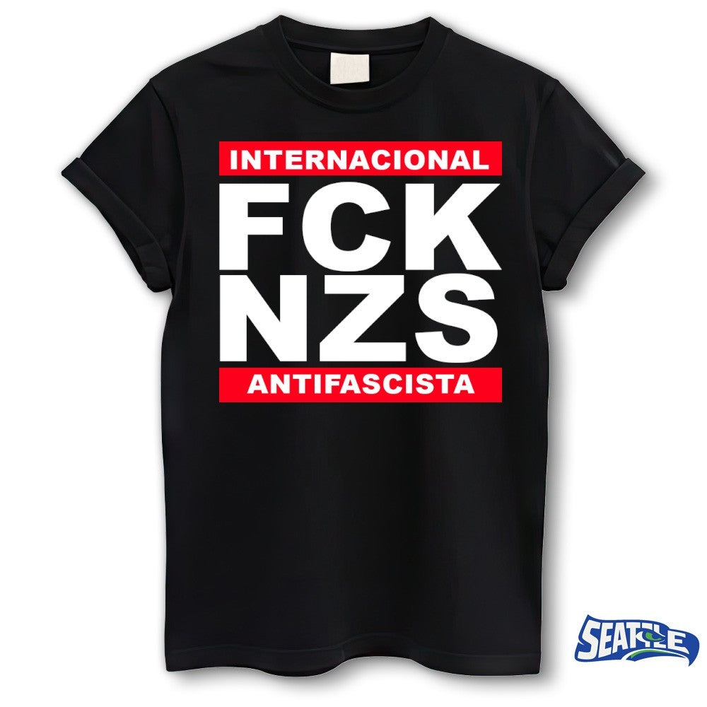 Internacional Fck Nzs Antifascista Shirt