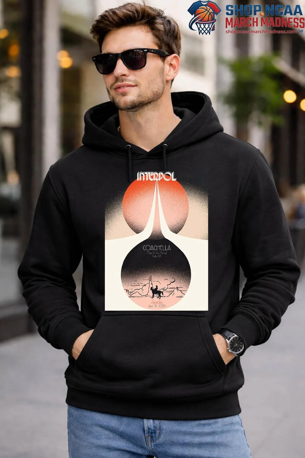 Interpol Coachella Night 2 Event Poster On April 18 2026 T-Shirt