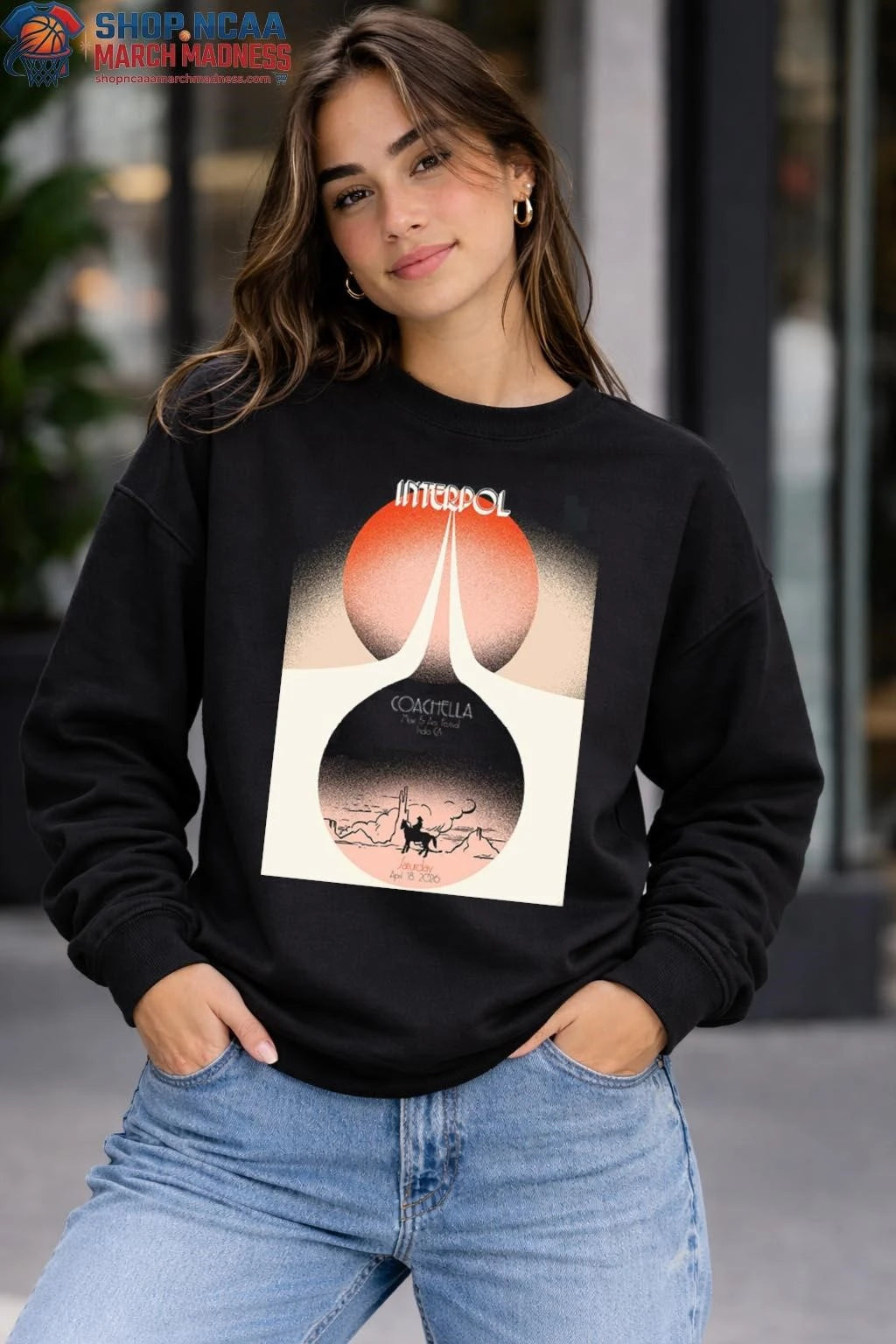 Interpol Coachella Night 2 Event Poster On April 18 2026 T-Shirt