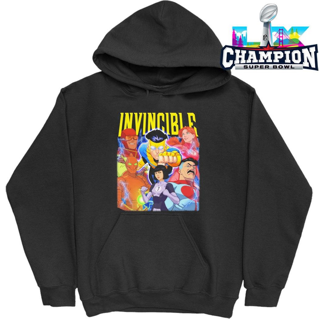 Invincible With All Comics And Characters Shirt