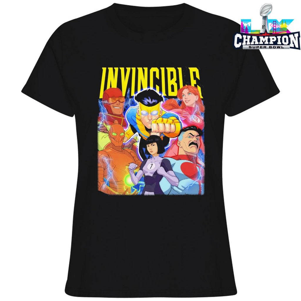 Invincible With All Comics And Characters Shirt