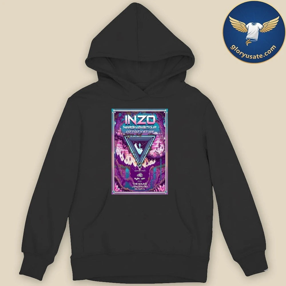 Inzo The Sound Del Mar, CA January 30 2026 Concert Poster Shirt