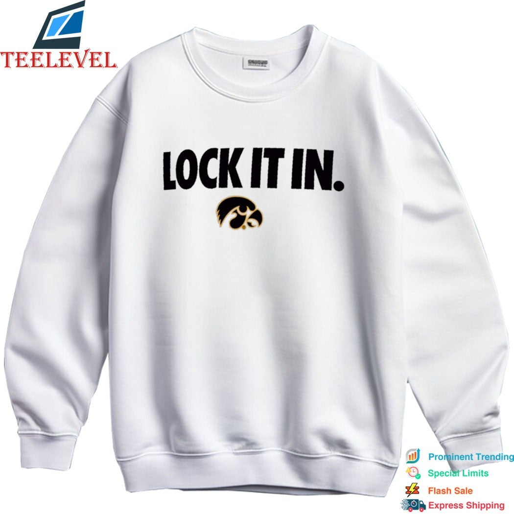Iowa Hawkeyes Lock It In  T-Shirts