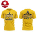 Iowa Hawkeyes NCAA Football ReliaQuest Bowl Champs 2025 Two Sided Shirt