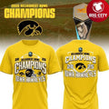 Iowa Hawkeyes ReliaQuest Bowl Champions 2025 Two Sided Shirt