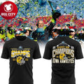 Iowa Hawkeyes ReliaQuest Bowl Champs Special Two Sided Shirt