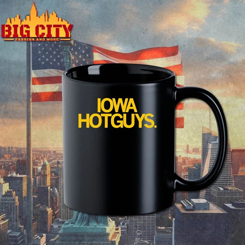 Iowa Hotguys text pullover t-shirt