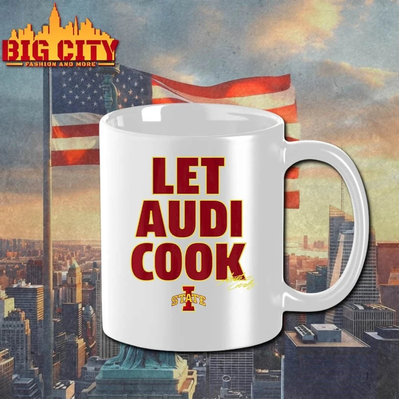 Iowa State Basketball Audi Crooks Let Audi Cook signature shirt