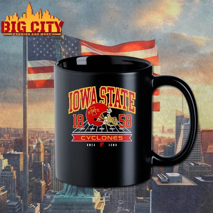 Iowa State Cyclones Black All American Football No Boundaries Shirt