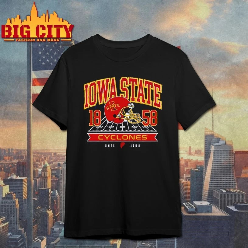 Iowa State Cyclones Black All American Football No Boundaries Shirt