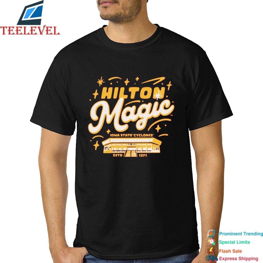 Iowa State Cyclones Hilton Magic Est 1971 T-shirts