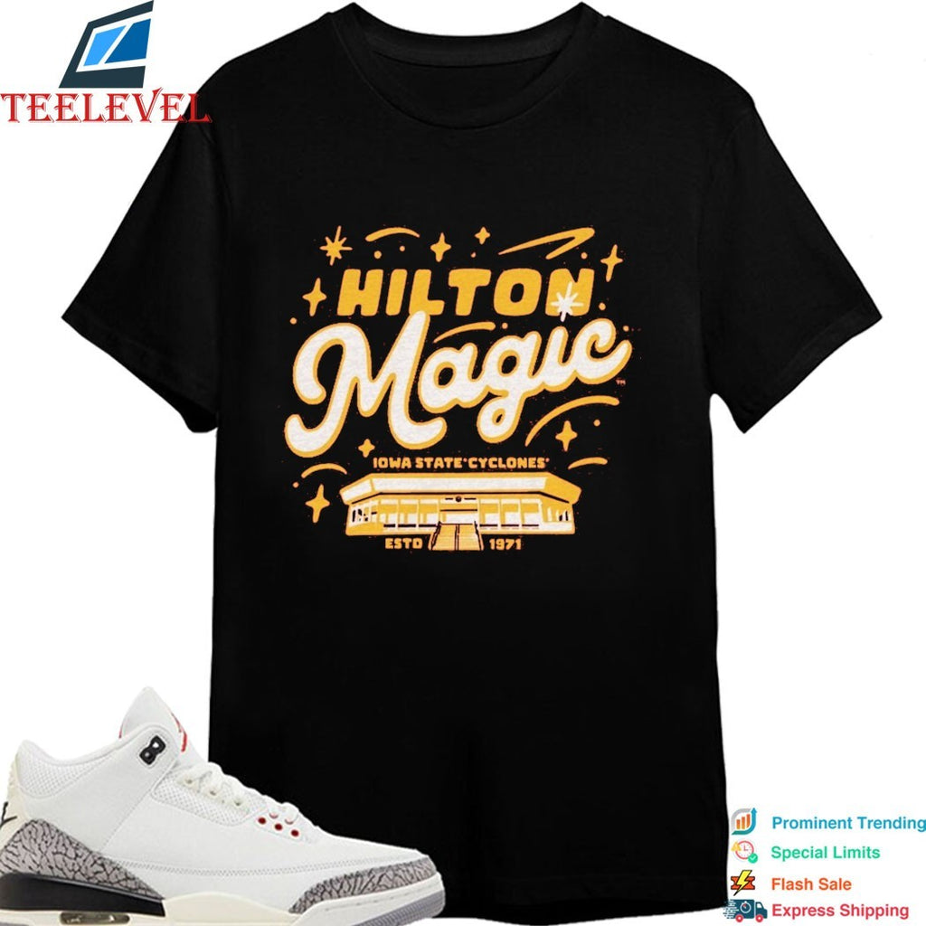 Iowa State Cyclones Hilton Magic Est 1971 T-shirts
