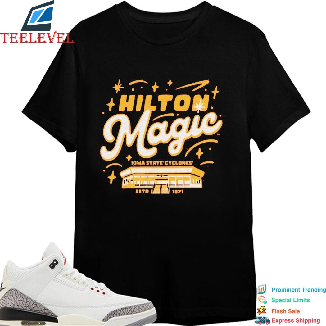 Iowa State Cyclones Hilton Magic Est 1971 T-shirts