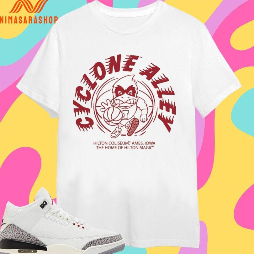Iowa State Cyclones Men’s Basketball Cyclone Alley Hilton Coliseum Ames Iowa The Home Of Hilton Magic Shirts