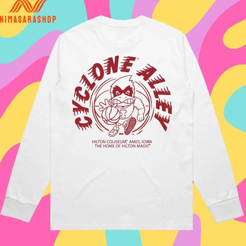 Iowa State Cyclones Men’s Basketball Cyclone Alley Hilton Coliseum Ames Iowa The Home Of Hilton Magic Shirts