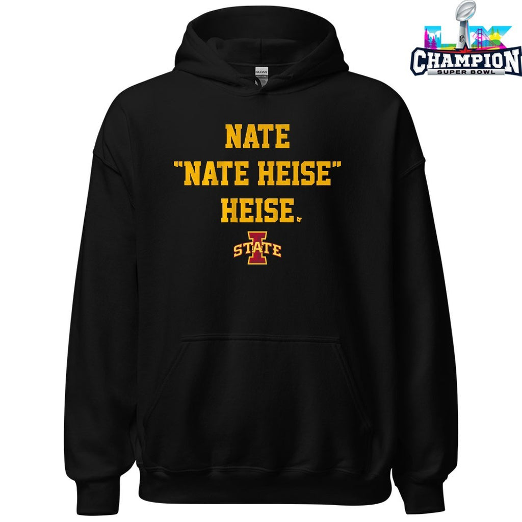 Iowa State Cyclones Nate Nate Heise Heise T-shirts