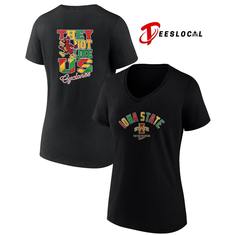 Iowa State Cyclones x Juneteenth they not like us shirt