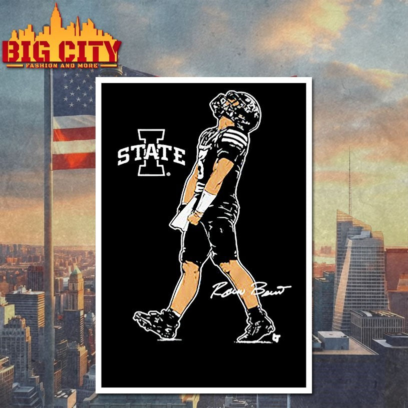 Iowa State Football Rocco Becht Superstar Pose Shirt