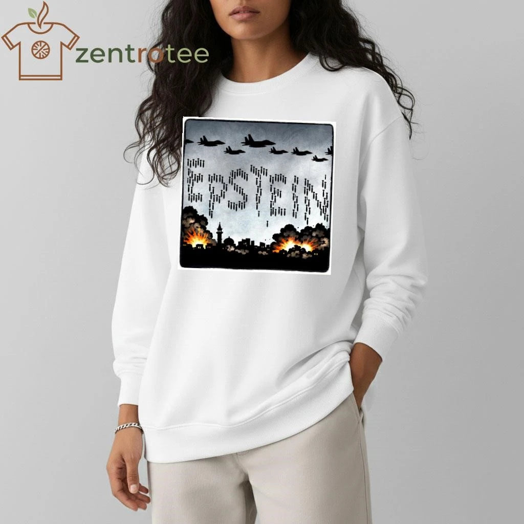Iran Epstein Trump fighter bombs tee
