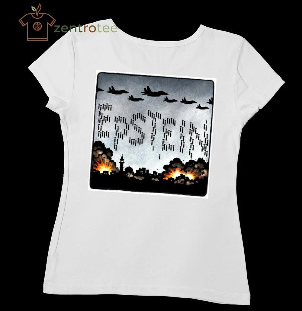 Iran Epstein Trump fighter bombs tee