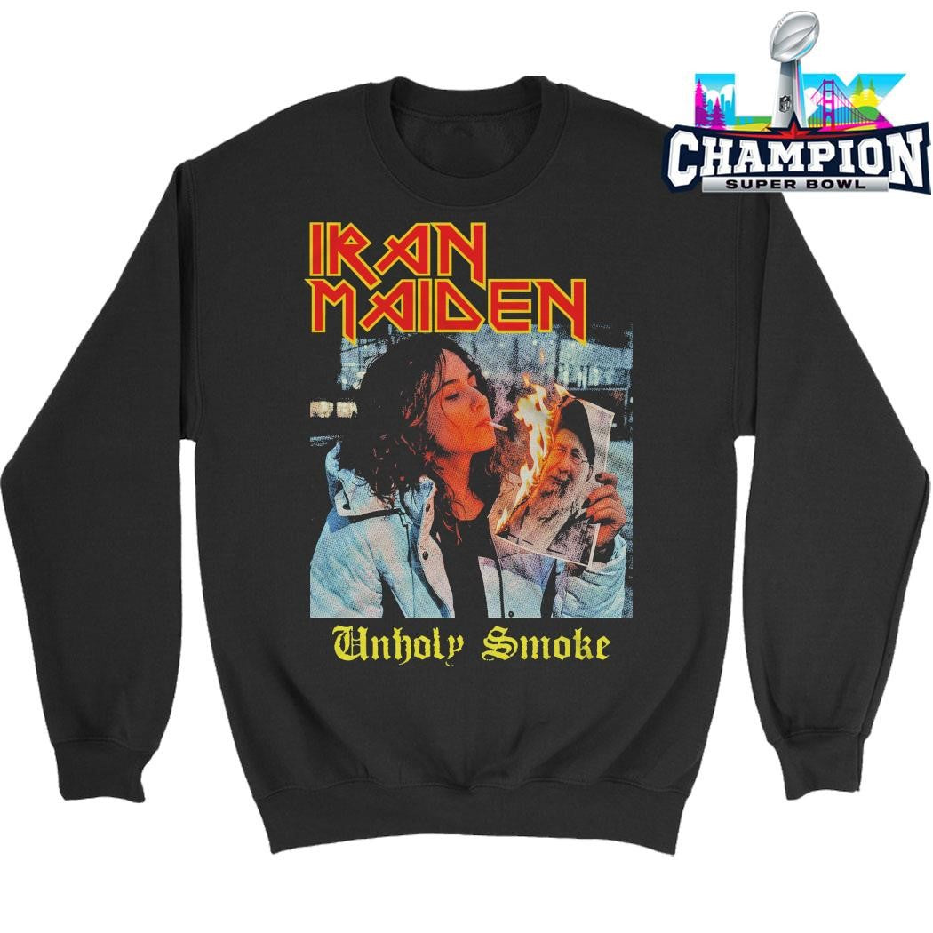 Iran Maiden Unholy Smoke Shirt
