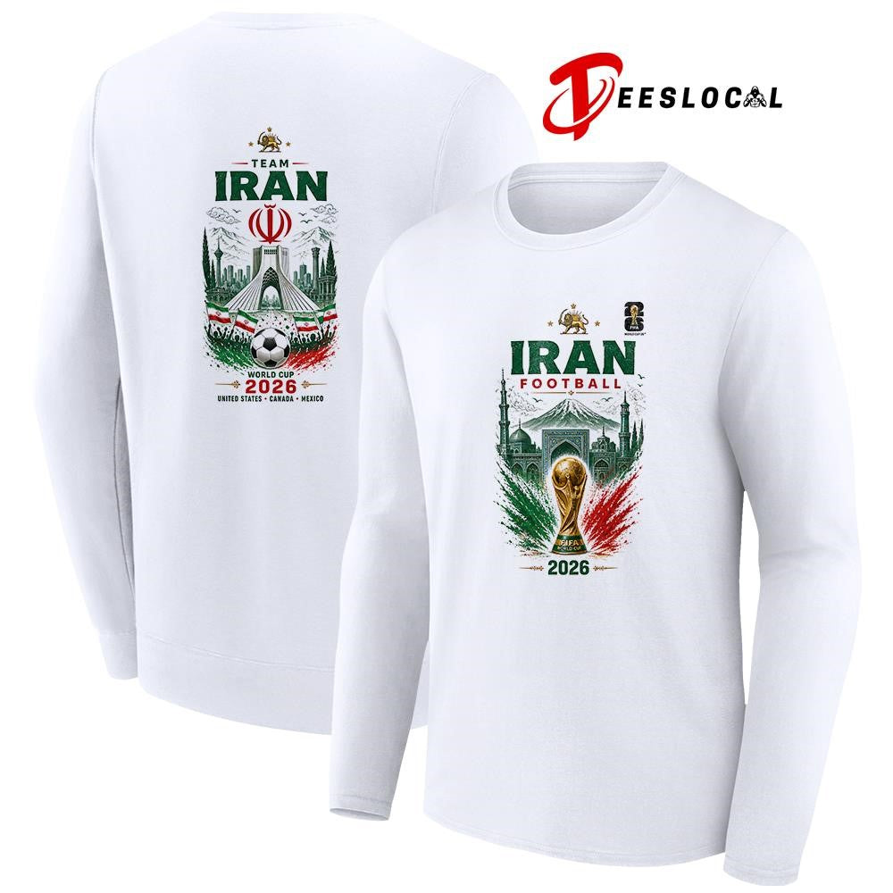 Iran World Cup trophy graphic shirt