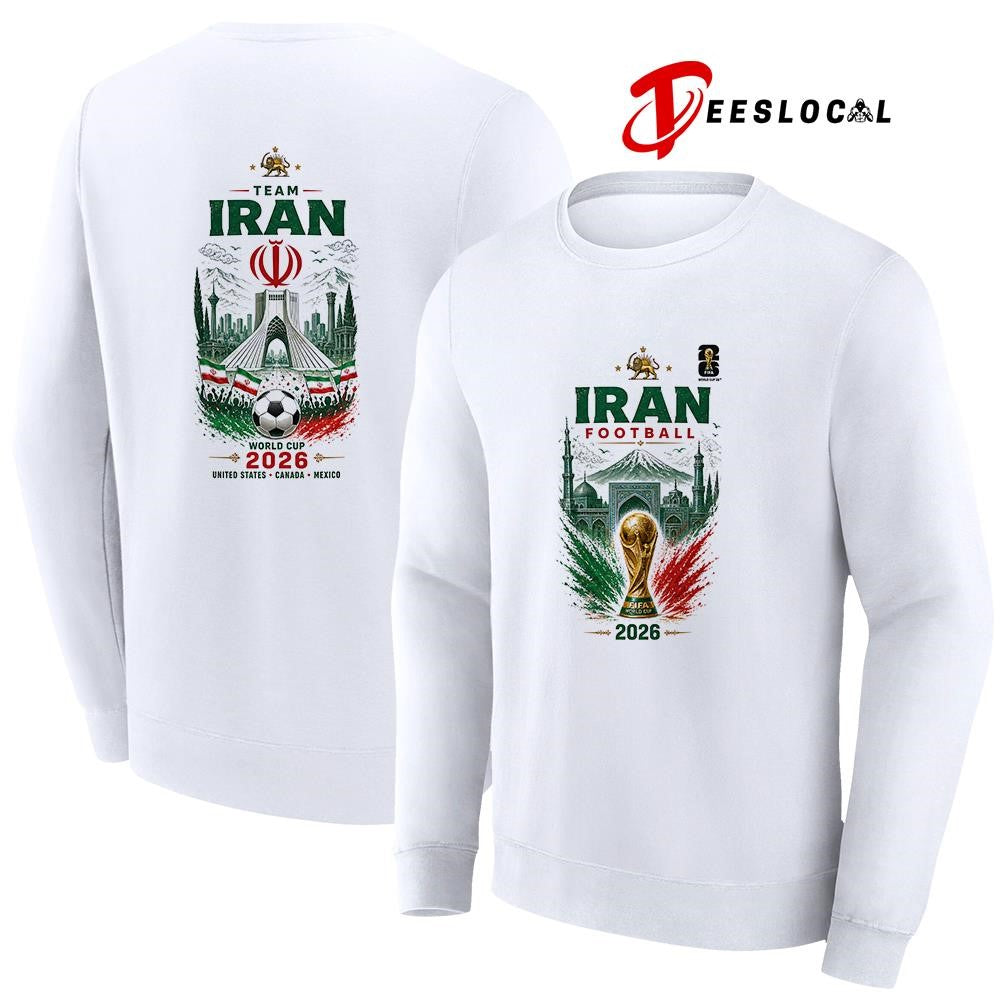 Iran World Cup trophy graphic shirt
