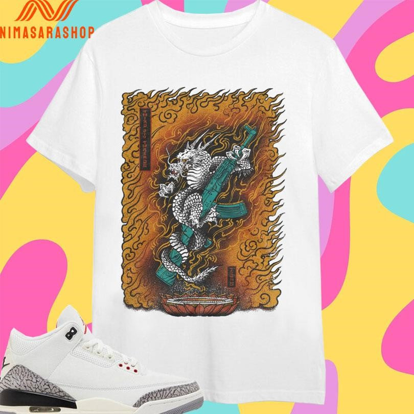Irezumi Dragon Third Pin Threads Shirts