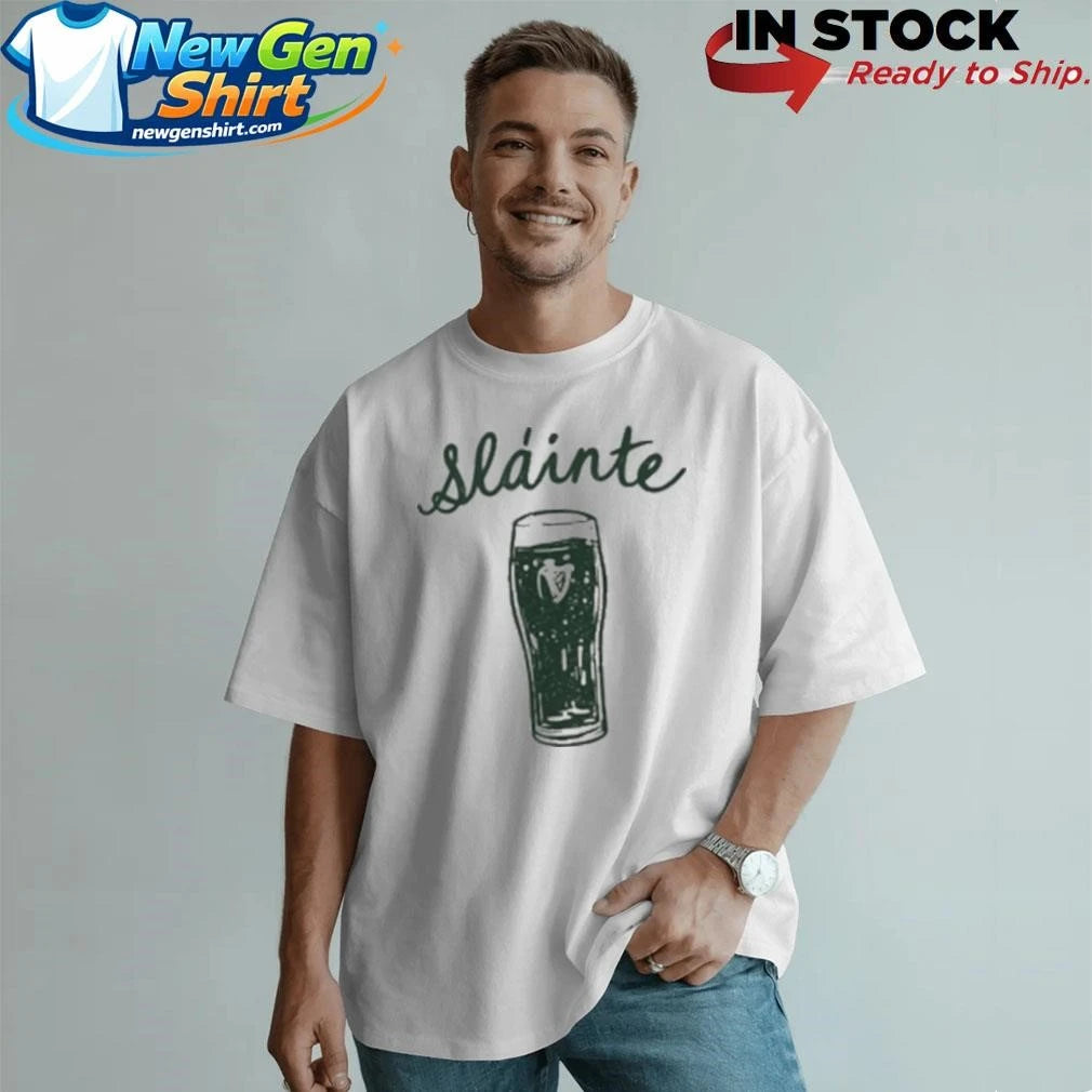 Irish St Patricks Day Slainte Shirt