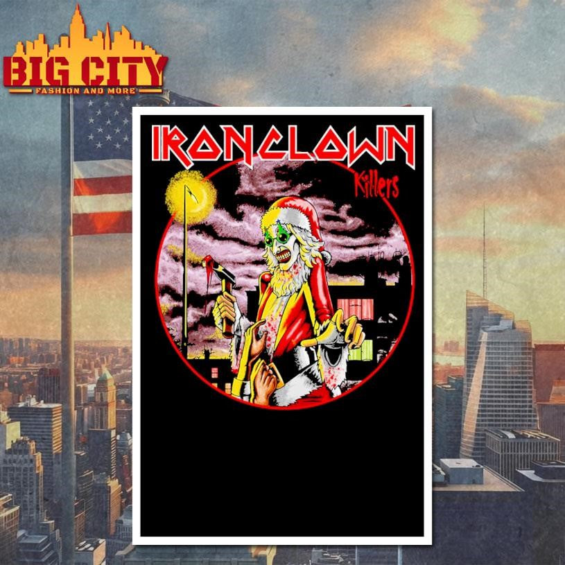 Iron Clown x Iron maiden Killers shirt