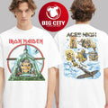 Iron Maiden Aces High Live After Death 40th Anniversary 2025 New Two Sided Shirt