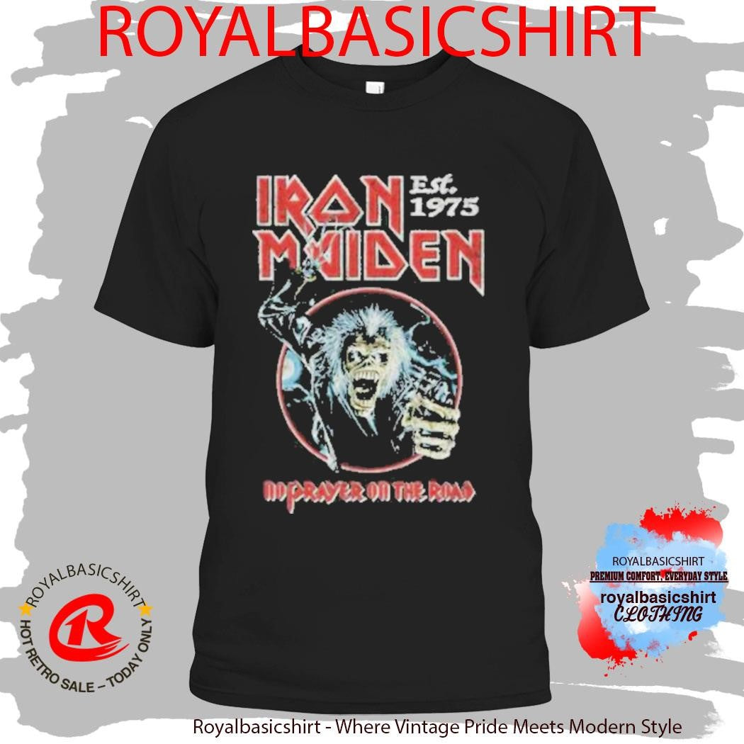 Iron Maiden Im50 No Prayer For The Road Shirt