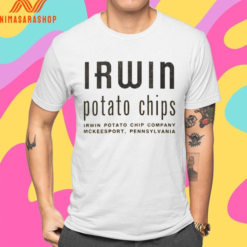 Irwin Potato Chips Irwin Potato Chip Company Mckeesport Pennsylvania Shirts