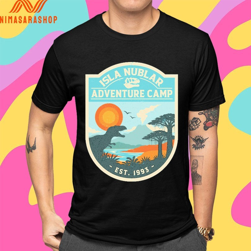 Isla Nublar Adventure Camp Est 1993 Shirts