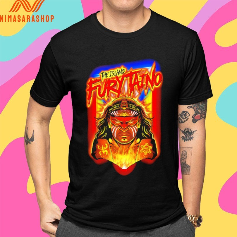 Islandfurytaino The Island Fury Taino Shirts