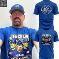 Israel Baseball Jew Crew 2026 We Prevail Together Logo Two Sided Hoodie T-Shirt