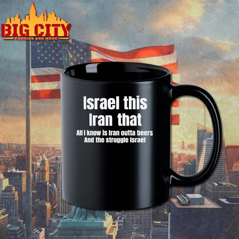 Israel This Iran That Text Shirt