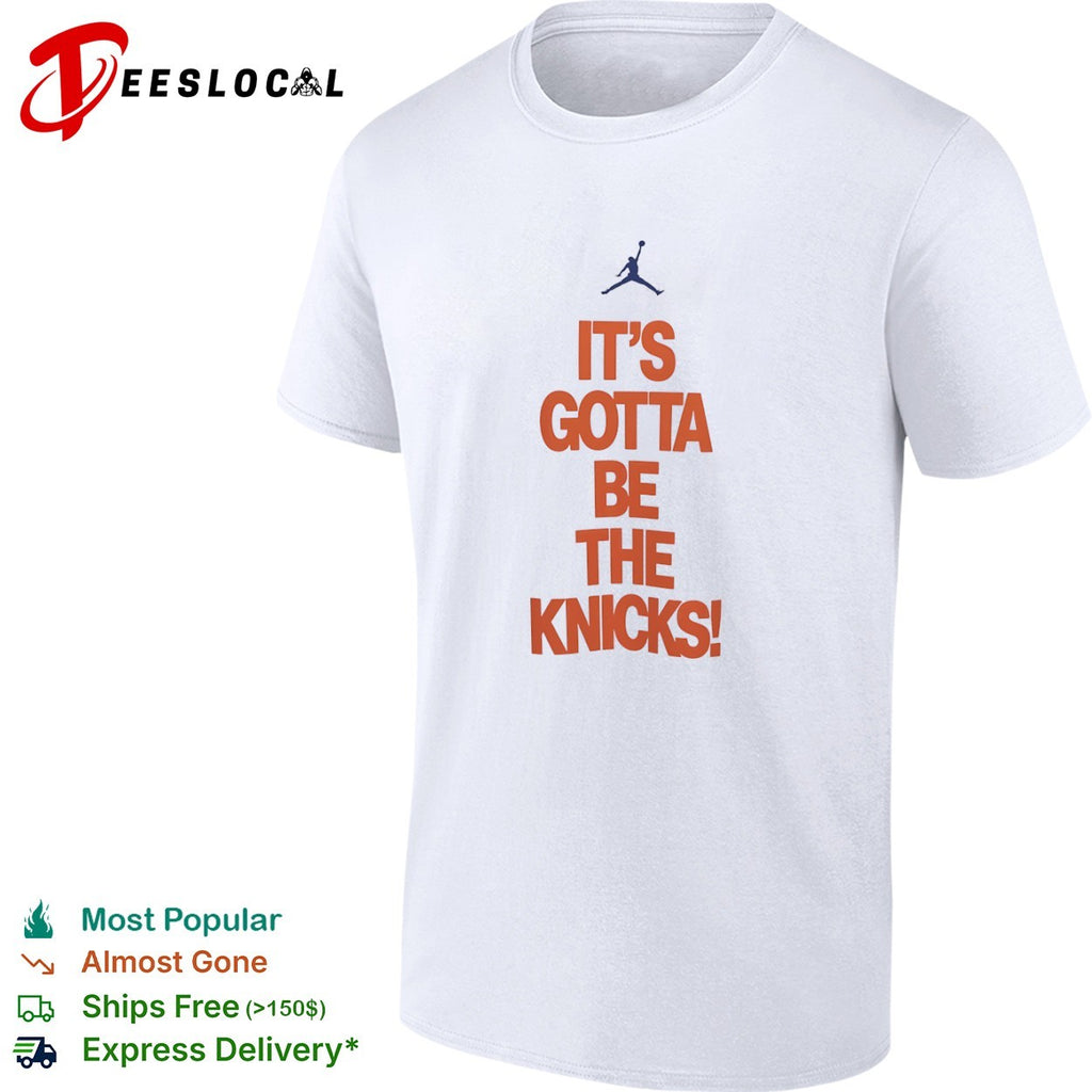 It is gotta be the Knicks New York Knicks shirt