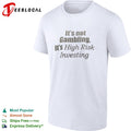 It is not gambling it is high risk investing funny financial market meme shirt
