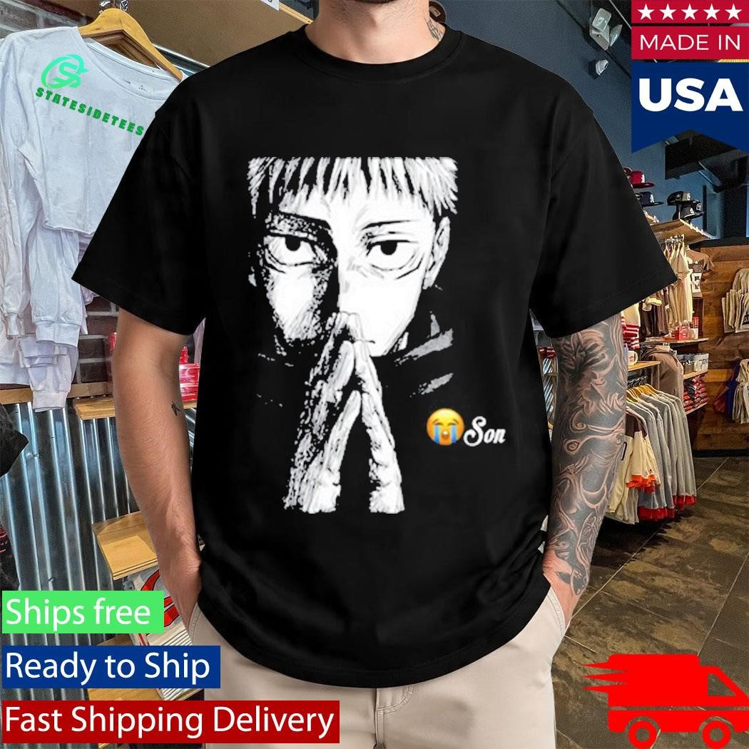 Itadori Yuji Cryin Son Shirt