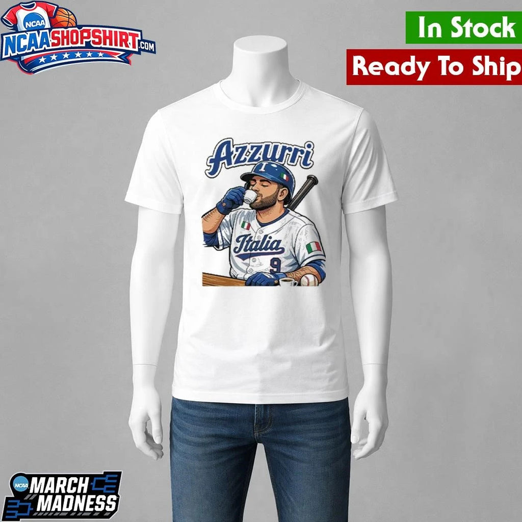 Italia WBC Baseball Azzurri Vinnie Pasquantino Shirt
