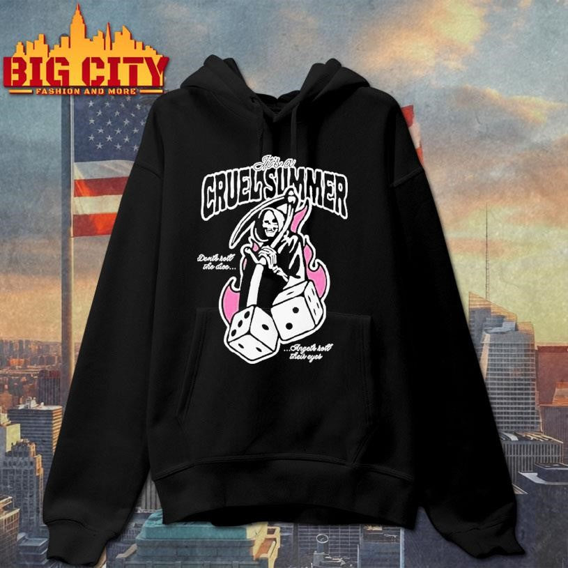 It’s A Cruel Summer Devils Roll The Dice Angels Roll Their Eyes Grim Reaper Shirt